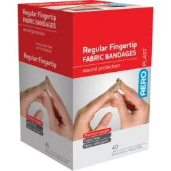AeroPlast Premium Fabric Fingertip Dressing Large x 25