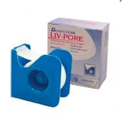 Hypoallergenic Surgical Tape [2.5cm x 9.14m] with Dispenser