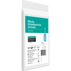 AeroGlove Nitrile Powder Free Gloves Large (bag of 5 pairs)
