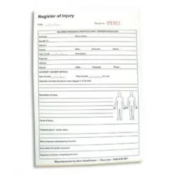 Register of Injuries